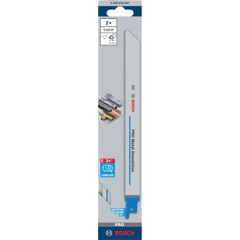 BOSCH BRZESZCZOT S PRO S1125VF 1,25 x 19 x 225mm /2szt.