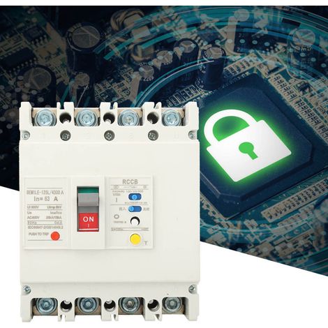 Disjoncteur Différentiel RCCB 3P+N 800V (63A) Interrupteur à Air (1/5)