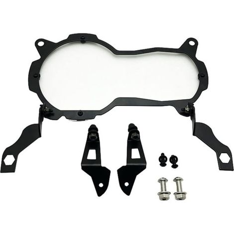 Protezione Fanale per Moto Avventure - R1200GS/R1250GS - Griglia Antiscontro Robusta (1/3)