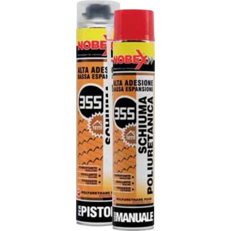 Mousse Polyuréthane D'Étanchéité 355 Nsp M-Tt Pistolable 750Ml Nobex