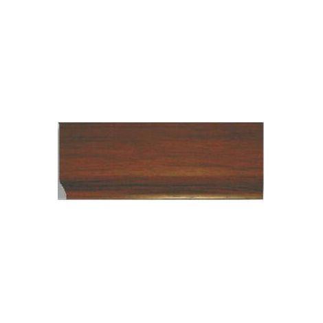 10 x BATTISCOPA 68X13 PVC ESPANSO 200 CM NOCE