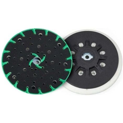 ALLIANDISPlateau ponceuse 150 mm avec aspiration de poussière - Filetage de raccordement M8 - remplacement du festool plateau ponceuse, compatible avec le ponceuse excentrique 150mm bosch makita etc (1/4)