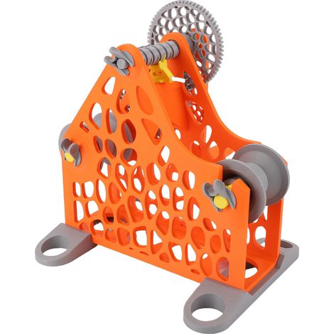 GARRYFIZH Réenrouleur manuel pour filament d’imprimante 3D – 1 kg, démontable, conception modulaire