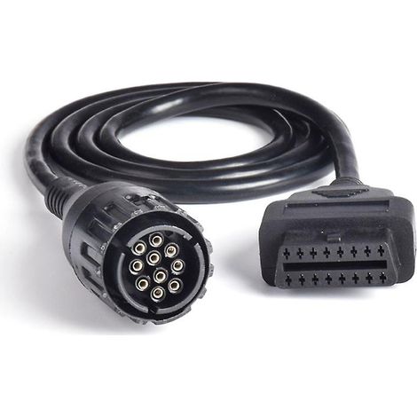 Adaptateur OBD2 pour câble de diagnostic 10 broches vers 16 broches pour moto (1/5)