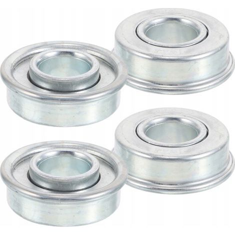 4 Roulements Moyeu Tondeuse Universels Acier Durable (1/4)