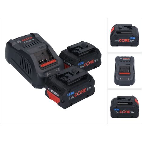 Bosch Professional - Starter Set batterie 2x5,5Ah ProCORE18V (1/5)