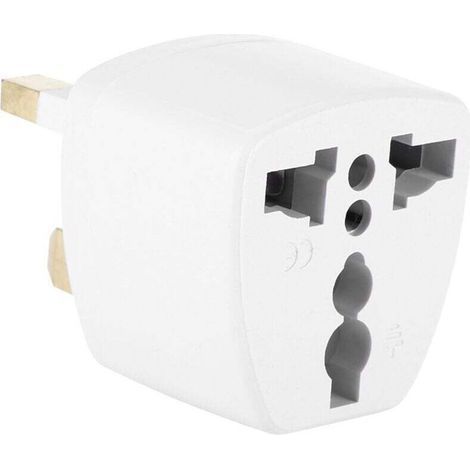 Universeller Reiseadapter, Netzstecker, US/EU/AU auf UK, 220 V (1/4)