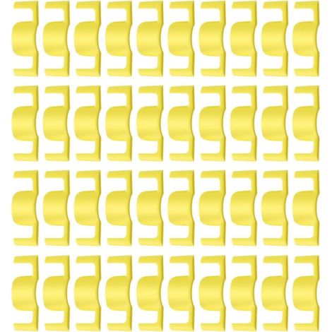 90 Degree Plant Bender, 40 Pack Low Stress Training Clips for Indoor Grow Tents, Durable PP Training Tool for Tomato Flowers, Gardening Clips (1/5)