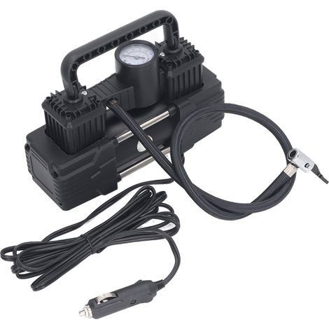 Gonfleur de pneus pour voiture, pompe à air haute pression 150 PSI, compresseur d'air 12 V CC avec lumière LED (1/5)