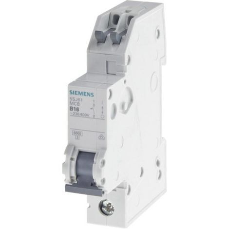 SIEMENS 5SJ61166KS 5SJ6116-6KS DISJONCTEUR 1 PÔLE 16 A (1/4)