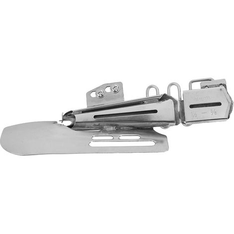 Pliage double angle droit pour surjeteuse, accessoire ourlet industriel 3/8 1cm/0.4in, fixation plieuse repli (1/5)