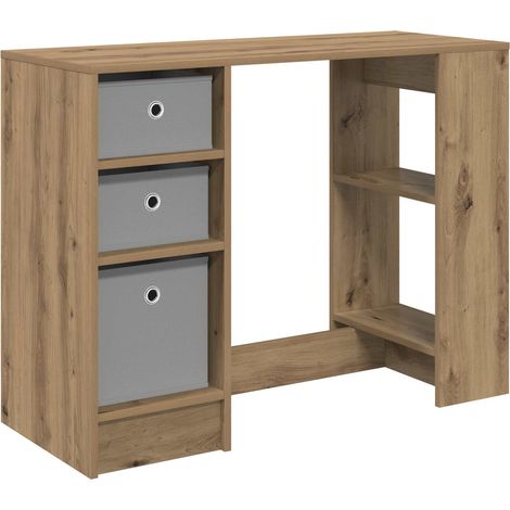 Maison Exclusive - Scrivania Rovere artigianale 100 x 40 x 75 cm Legno multistrato
