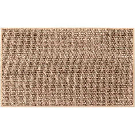 Tapis de cuisine en lin lavable – Antidérapant en caoutchouc – Résistant à la saleté et à la moisissure – Épaisseur 10mm