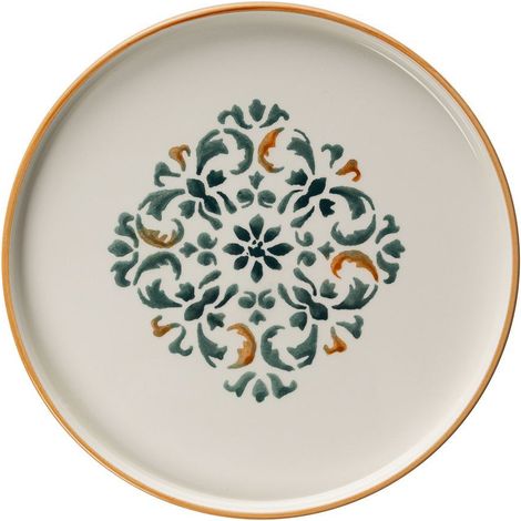 Juego de desayuno, vajilla, mantel individual. Set 100% Cerámico Multicolor (1/5)