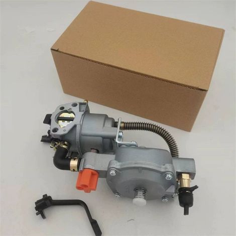 Carburatore a doppia alimentazione compatibile con il motore GX160 168F funzionante a GPL e gas naturale, economico per generatori e apparecchiature fisse. (1/4)