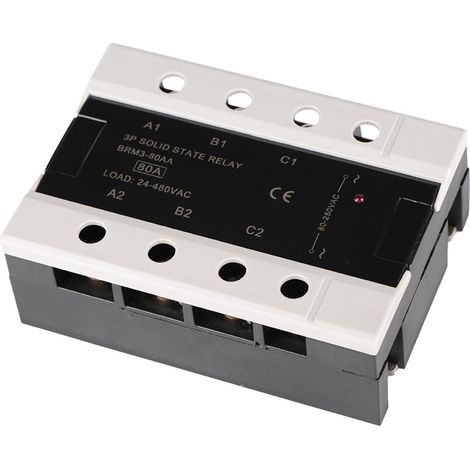 Last 24-480VAC Dreiphasen-Halbleiterrelais (BRM3-80AA) (1/5)