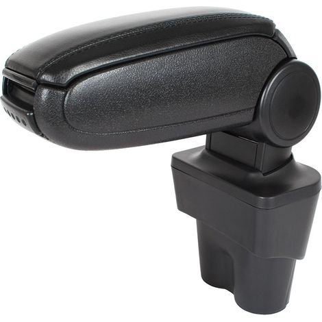 Set braccioli per VW Caddy 2003 in ecopelle nera + kit di montaggio (1/2)