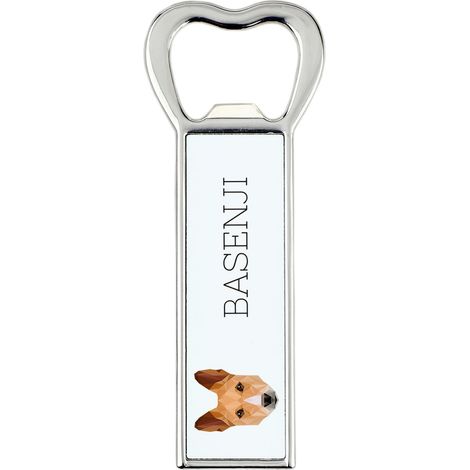Basenji, Basenji, Congo Dog - apribottiglie con foto e iscrizione per la birra Art-Dog (1/5)