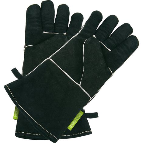 Guanti in Pelle per Barbecue OUTDOORCHEF - Testato TUV (1/5)