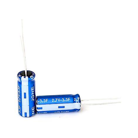 Supercondensateur, 3.3F, 2.5V c.c., -40 °C  +70 °C