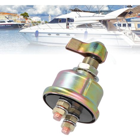 Interrupteur sectionneur de batterie automobile et marine 300 A (S104) (1/5)