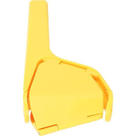 Presse-citron manuel en plastique, presse-citron manuel, presse-agrumes manuel pour extraire un maximum de jus, jaune (1/5)