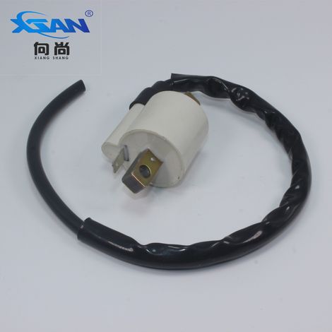 Transformateur haute tension blanc à lame unique adapté aux accessoires de bobine d'allumage pour motos Pulsar (1/2)