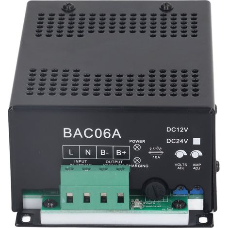 Chargeur de batterie pour groupe électrogène diesel 2A 85W avec affichage LED, module de charge automatique intelligent 12V (1/5)