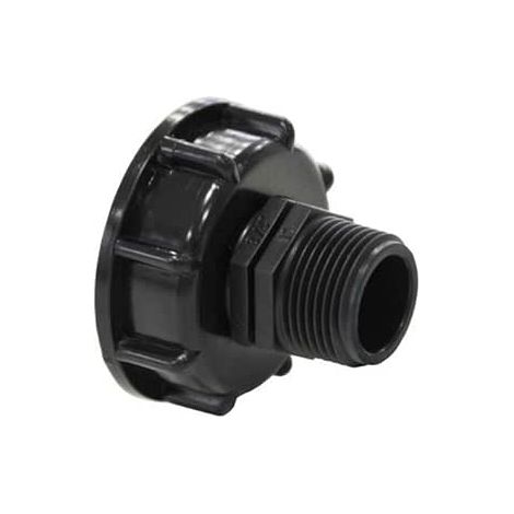 Raccordo per vasca acqua S60x6 filettato 1 passo gas - Irrigazione piovana