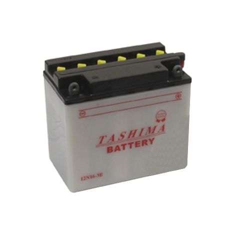 Batterie Plomb Tashima 12v, 16a. L: 175, L: 100, H:155mm, + à Droite. (livrée Avec Acide Séparé). - Batterie à Mettre En Acide A
