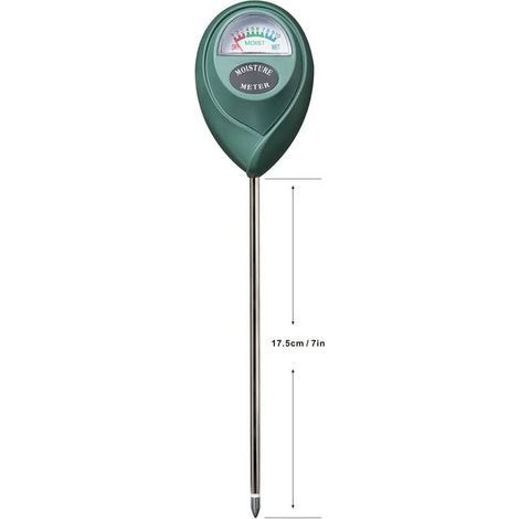 testeur humidité plante, humidimetre hygrometre pour pot de fleurs, jardin, ferme, Cour, pas de piles nécessaires (1/5)