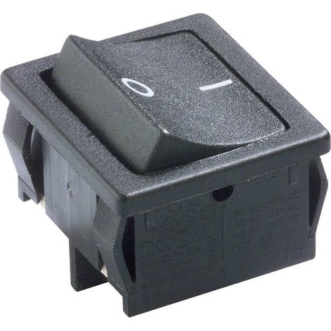Marquardt 1802.6123 Interrupteur à bascule 1802.6123 250 V/AC 6 A 2 x Off/On IP40 à accrochage 1 pc( (1/2)