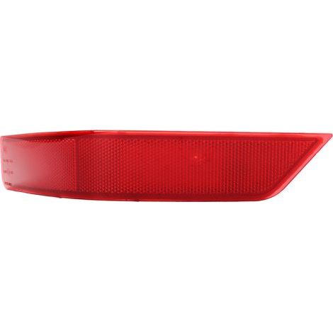 Catadioptre de Feu Arrière Réflecteur bumper Imperméable Anti-vibration pour Nissan Rogue S SL SV 2017-2020 Modèle Gauche 26565 6FV0A PMMA ABS Installation Simple (1/5)