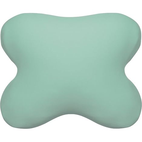 Cover for Pillow 60/56 x 50/48 cm, Soft Jersey Pillowcase for Butterfly Shaped Cushion, 100% Cotton, Lagoon (1/5)