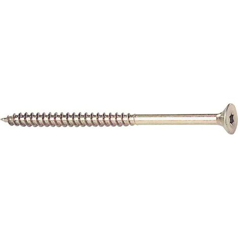 NO NAME 839522 - TORNILLO PARA MADERA (4 MM, 25 MM, PERFIL EN T, ACERO GALVANIZADO, 200 UNIDADES)