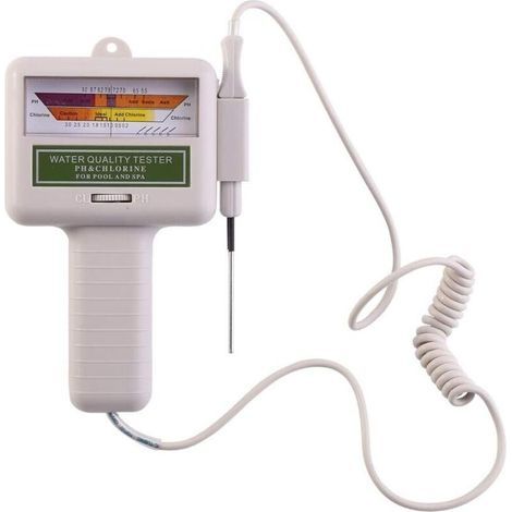 Testeur d'eau portatif de testeur de PH. testeur fiable de qualité de niveau de chlore de vérificateur. spa pour la piscine d'aquariums potable
