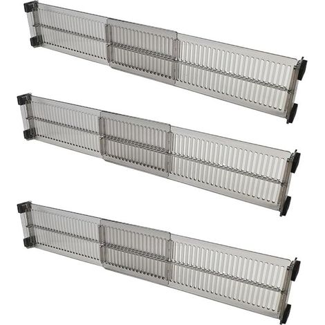 Drawer Dividers, Drawer Dividers, Drawer Dividers, Drawer Organizer, 27.5-51 cm (1/5)