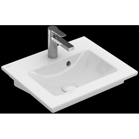 Villeroy & Boch Venticello Handwaschbecken, 1 Hahnloch, mit (1/4)