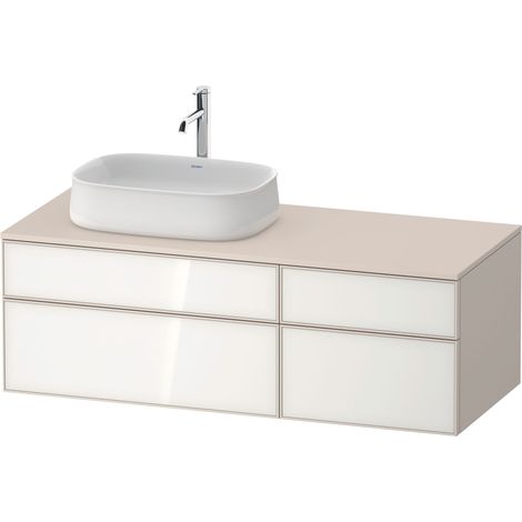 Duravit Zencha Meuble sous-lavabo avec console, 1300x550mm, 2