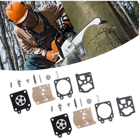 2 Ensembles Kit De Réparation De Carburateur Pour Stihl 026 MS260 024 MS240 Pièces De Remplacement -KZQ (1/5)
