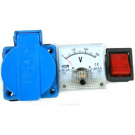 RIC.YAMATO - MOTOGENERATORE 94717 VOLTMETRO E PROTEZIONE P.2-3-4-5