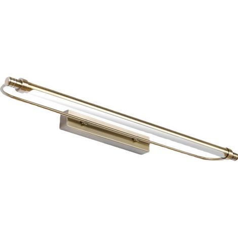 Lampe Miroir Salle de Bain Applique Salle de Bain Vintage 40cm 6w Lumière neutre 4000k (1/5)