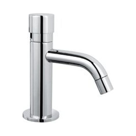 Plieger Napoli robinet de toilettes à fermeture automatique 1/2 tour 15 sec chrome 08111 (1/3)