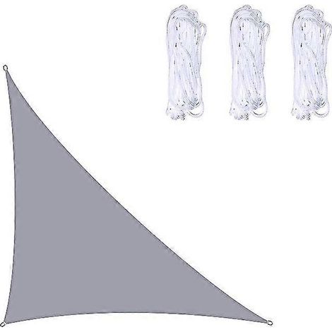 Auvents triangulaires 3x3x4,3m / 4x4x5,7m / 5x5x7,1m pour terrasses, piscines et camping. (1/5)