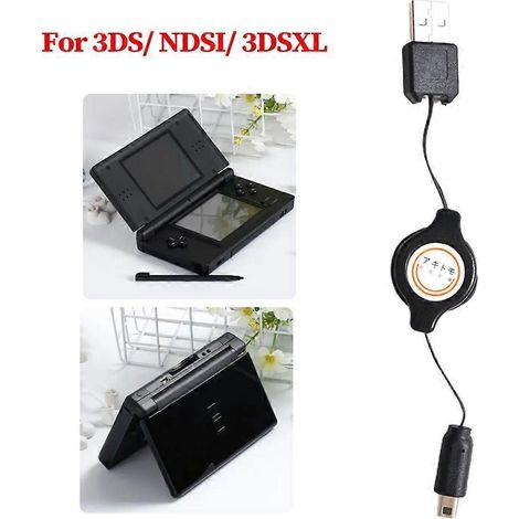 Câble de chargement USB pour consoles 3DS/3DSXL et autres consoles. (1/4)