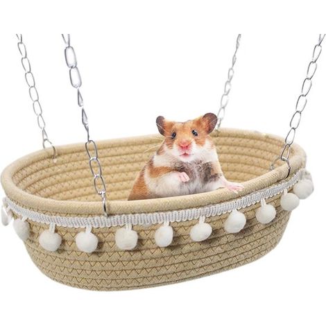 Hamacs en peluche pour cobayes - écureuils et écureuils volants abris pour cages à sucre (1/5)