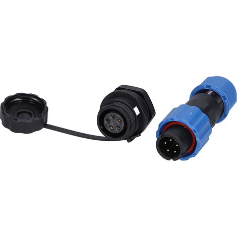 Fiches et prises de qualité aéronautique : connecteurs sûrs, fiables, résistants à l’oxydation, durables et compacts pour machines-outils CNC (5 broches, 250 V 5 A). (1/5)