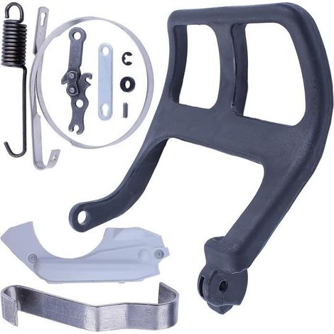 Pièces détachées pour tronçonneuses STIHL 017 018 MS170 MS180 : kit de poignée d'arrêt de chaîne, références 1130 792 9100 et 1130 021 1100 (1/4)