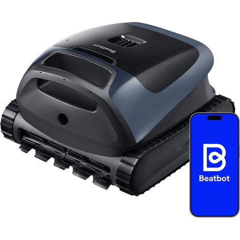 (2026 Nuovo) Beatbot Sora 30 robot piscina pareti e fondo, Linea d'acqua,Piattaforme,robot piscina senza fili,Parcheggio in superficie dell'acqua, Controllo App,5 ore,25700 LPH, Capacità 5L,Blu (1/5)