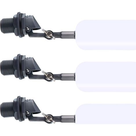 3 Pièces Flotteur de Boule d'eau Fiable Fermer 1/2 Pouce Remplir Le Réservoir d'eau de l'Humidificateur, Robinet à Tournant (1/5)